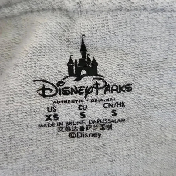 Disney Parks Minnie Mouse Embroidered Eyelet Layered Lightweight Sweatshirt - Picture 6 of 8
